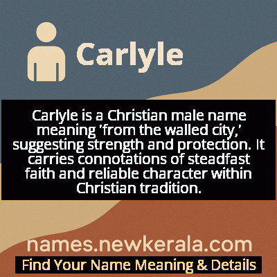 Carlyle Name Meaning and Origin