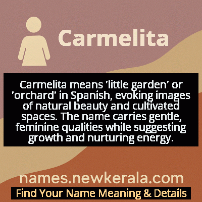 Carmelita Name Meaning and Origin