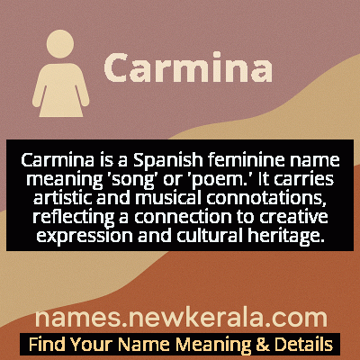 Carmina Name Meaning and Origin