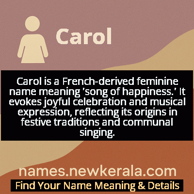 Carol Name Meaning and Origin