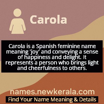 Carola Name Meaning and Origin