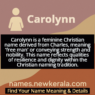 Carolynn Name Meaning and Origin