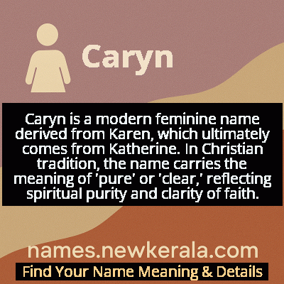 Caryn Name Meaning and Origin