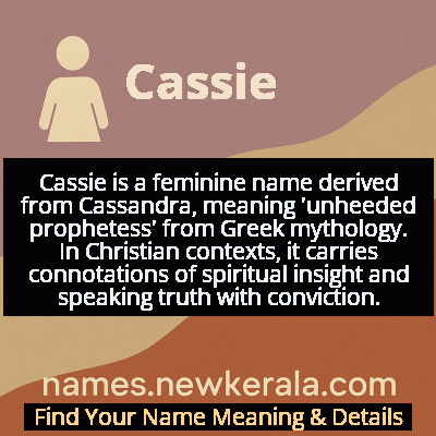 Cassie Name Meaning and Origin