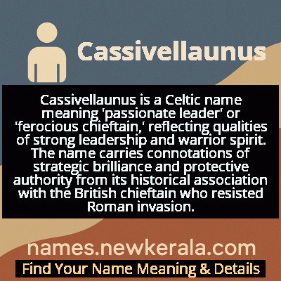 Cassivellaunus Name Meaning and Origin