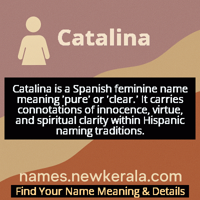 Catalina Name Meaning and Origin