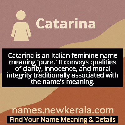 Catarina Name Meaning and Origin