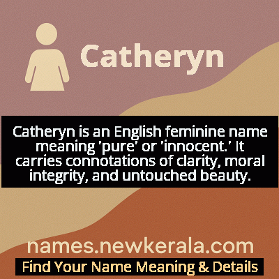 Catheryn Name Meaning and Origin