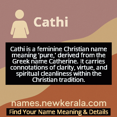 Cathi Name Meaning and Origin