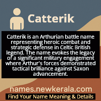 Catterik Name Meaning and Origin