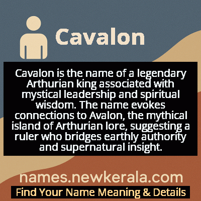 Cavalon Name Meaning and Origin