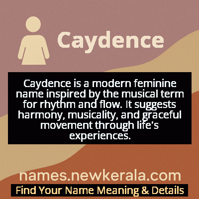 Caydence Name Meaning and Origin