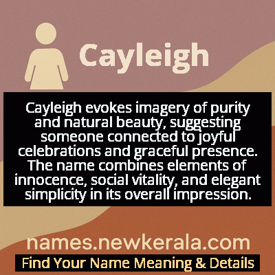 Cayleigh Name Meaning and Origin