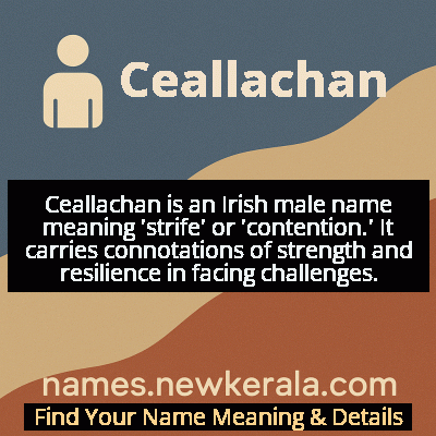 Ceallachan Name Meaning and Origin