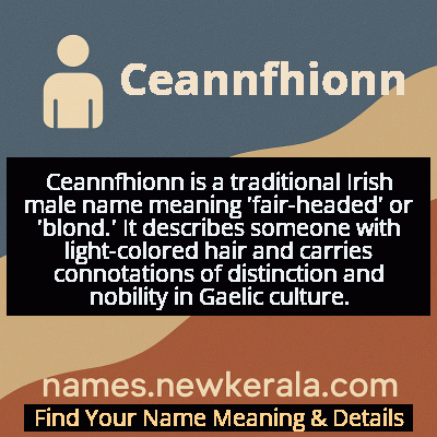 Ceannfhionn Name Meaning and Origin