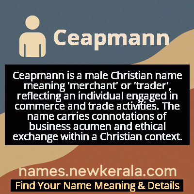 Ceapmann Name Meaning and Origin