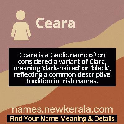 Ceara Name Meaning and Origin