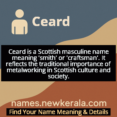 Ceard Name Meaning and Origin