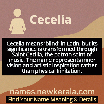 Cecelia Name Meaning and Origin