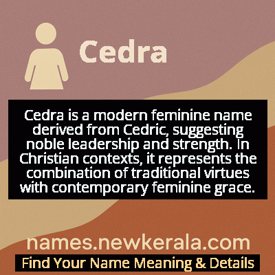 Cedra Name Meaning and Origin