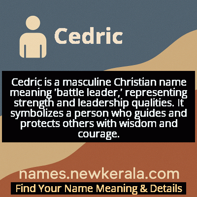 Cedric Name Meaning and Origin