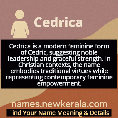 Cedrica Name Meaning and Origin