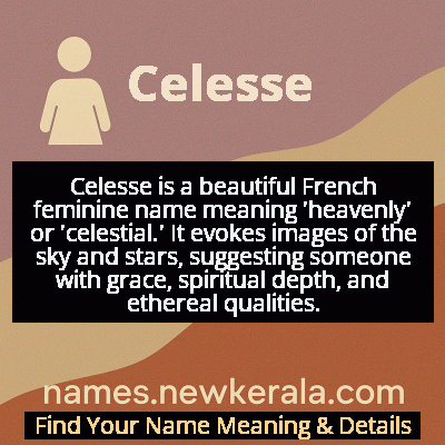 Celesse Name Meaning and Origin