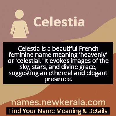 Celestia Name Meaning and Origin