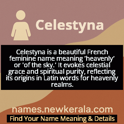 Celestyna Name Meaning and Origin