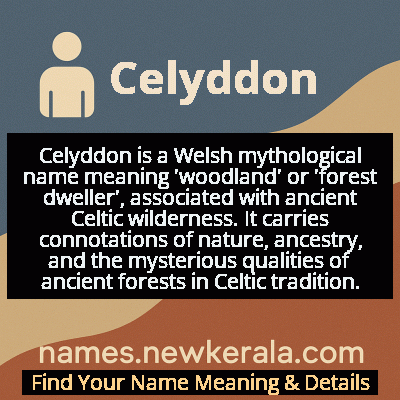 Celyddon Name Meaning and Origin
