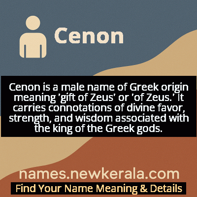 Cenon Name Meaning and Origin