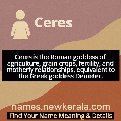 Ceres Name Meaning and Origin
