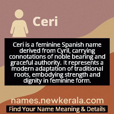 Ceri Name Meaning and Origin