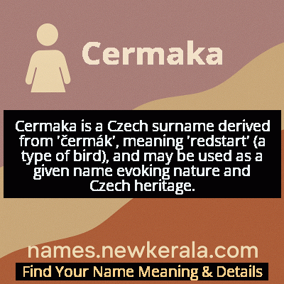 Cermaka Name Meaning and Origin