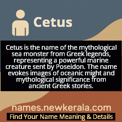 Cetus Name Meaning and Origin