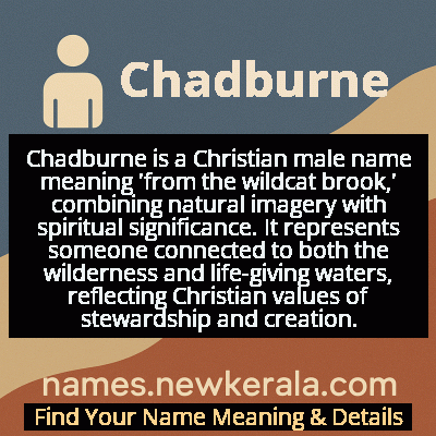 Chadburne Name Meaning and Origin