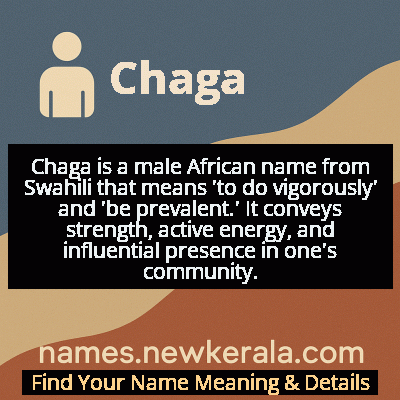 Chaga Name Meaning and Origin