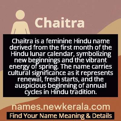 Chaitra Name Meaning and Origin