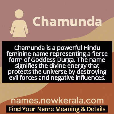 Chamunda Name Meaning and Origin