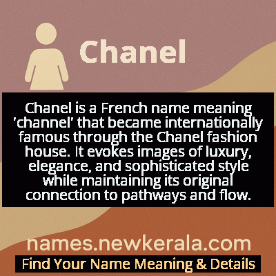Chanel Name Meaning and Origin