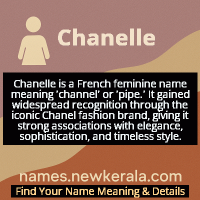 Chanelle Name Meaning and Origin
