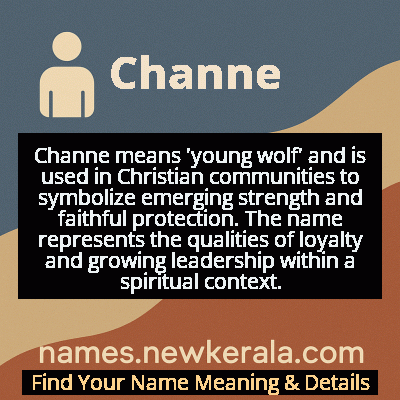 Channe Name Meaning and Origin