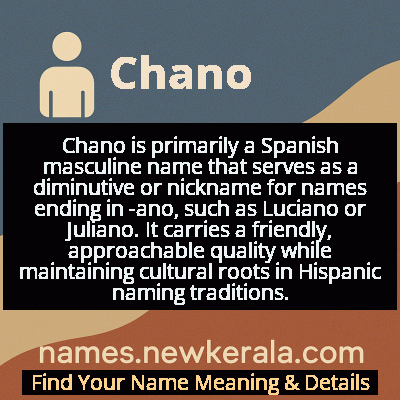 Chano Name Meaning and Origin