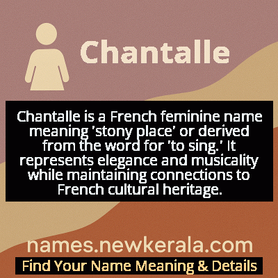 Chantalle Name Meaning and Origin