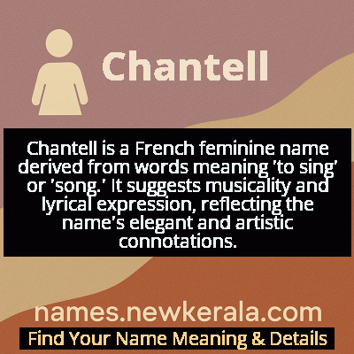 Chantell Name Meaning and Origin