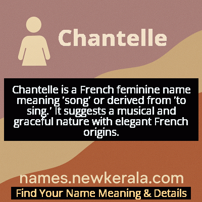 Chantelle Name Meaning and Origin