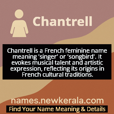 Chantrell Name Meaning and Origin