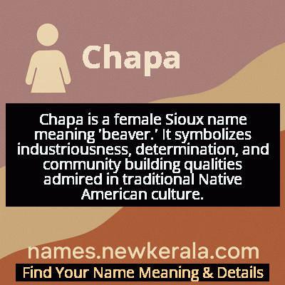 Chapa Name Meaning and Origin