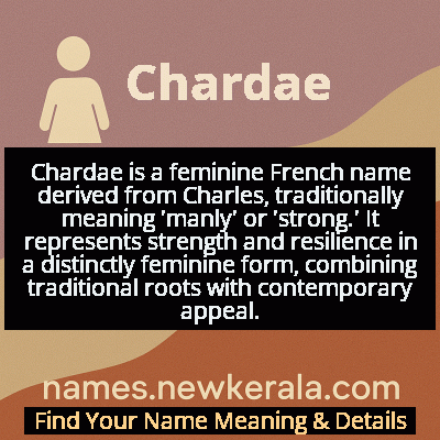 Chardae Name Meaning and Origin
