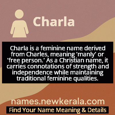 Charla Name Meaning and Origin